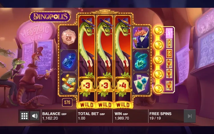 dinopolis slot